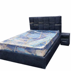 COMPLETE DOUBLE BED AND HIGH DENSITY MATTRESS