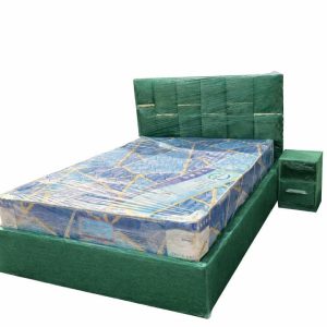 DOUBLE BED AND MATTRESS