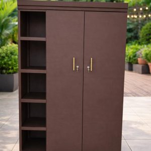 DOUBLE WARDROBE WITH SHELVES